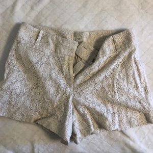 Loft lace shorts